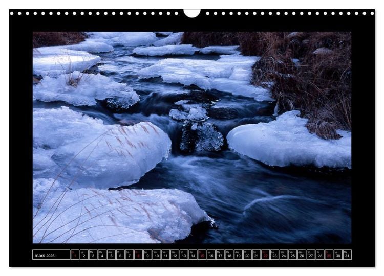 Produktbild: Photographies de Montagne (Calendrier mural 2026 DIN A3 vertical), CALVENDO calendrier mensuel