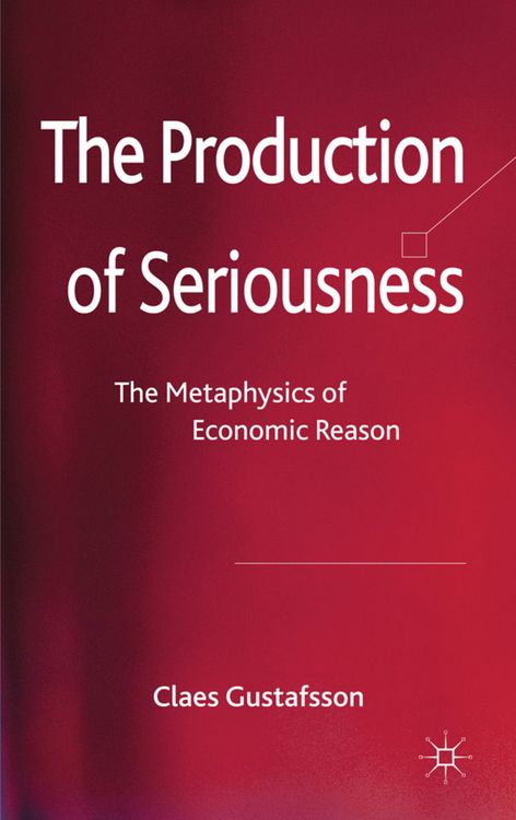 Produktbild: The Production of Seriousness