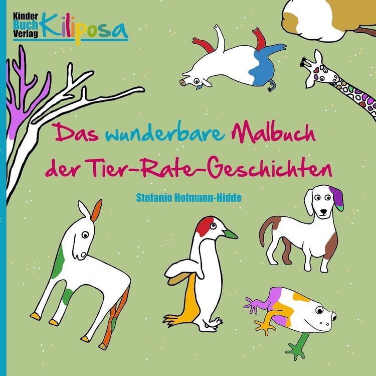 Produktbild: Das wunderbare Malbuch der Tier-Rate-Geschichten