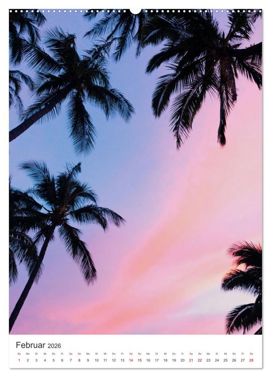 Produktbild: Trauminsel Hawaii (hochwertiger Premium Wandkalender 2026 DIN A2 hoch), Kunstdruck in Hochglanz