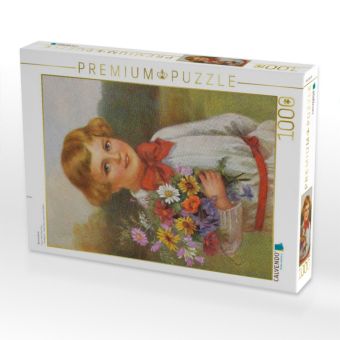 Produktbild: CALVENDO Puzzle Blumenkind | 1000 Teile Lege-Gr&ouml;&szlig;e 64x48cm Foto-Puzzle f&uuml;r gl&uuml;ckliche Stunden