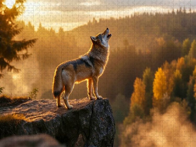 Produktbild: CALVENDO Puzzle Ruf in der Wildnis | 2000 Teile Lege-Gr&ouml;&szlig;e 90x67cm Foto-Puzzle f&uuml;r gl&uuml;ckliche Stunden
