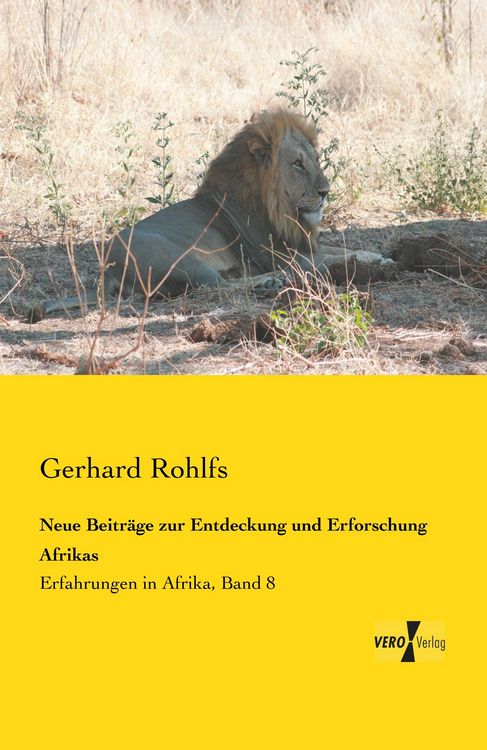 Produktbild: Neue Beitr&auml;ge zur Entdeckung und Erforschung Afrikas