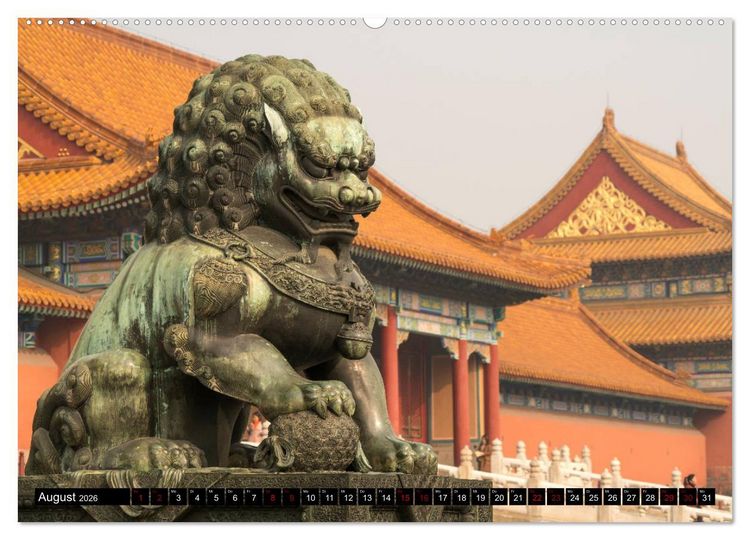 Produktbild: Peking - China (hochwertiger Premium Wandkalender 2026 DIN A2 quer), Kunstdruck in Hochglanz
