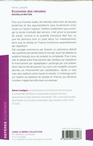 Produktbild: Economie des retraites