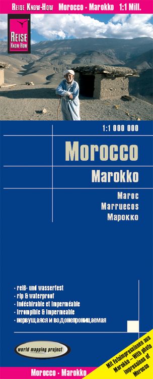 Produktbild: Landkarte Marokko 1 : 1.000.000
