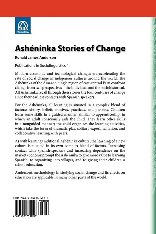 Produktbild: Asheninka Stories of Change