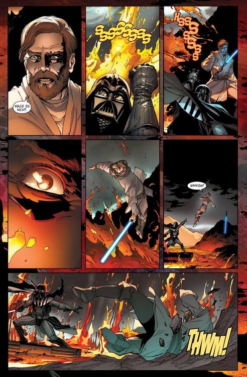 Produktbild: Star Wars Comics: Darth Vader (Ein Comicabenteuer): Brennende Meere