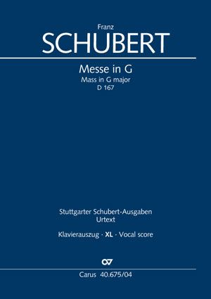 Produktbild: Messe in G (Klavierauszug XL)