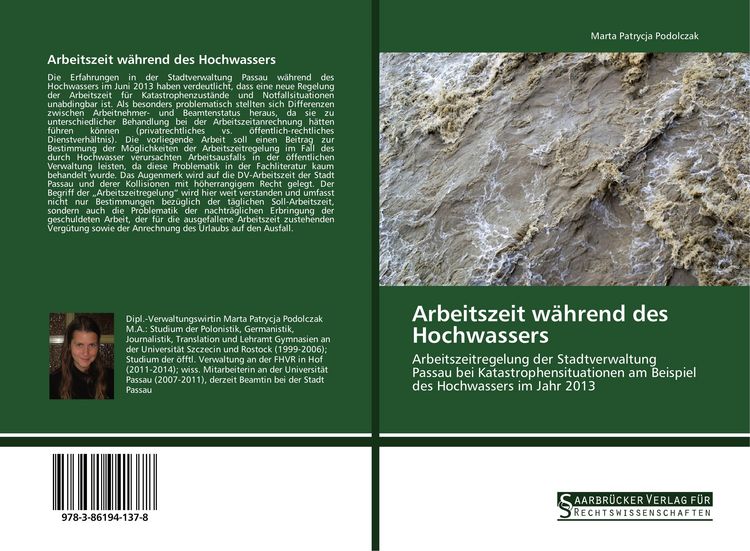Produktbild: Arbeitszeit w&auml;hrend des Hochwassers