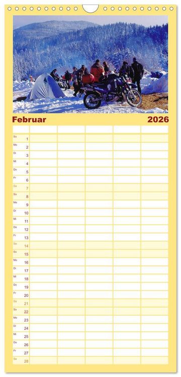 Produktbild: Familienplaner 2026 - Bayerischer Wald mit 5 Spalten (Wandkalender, 21 x 45 cm) CALVENDO