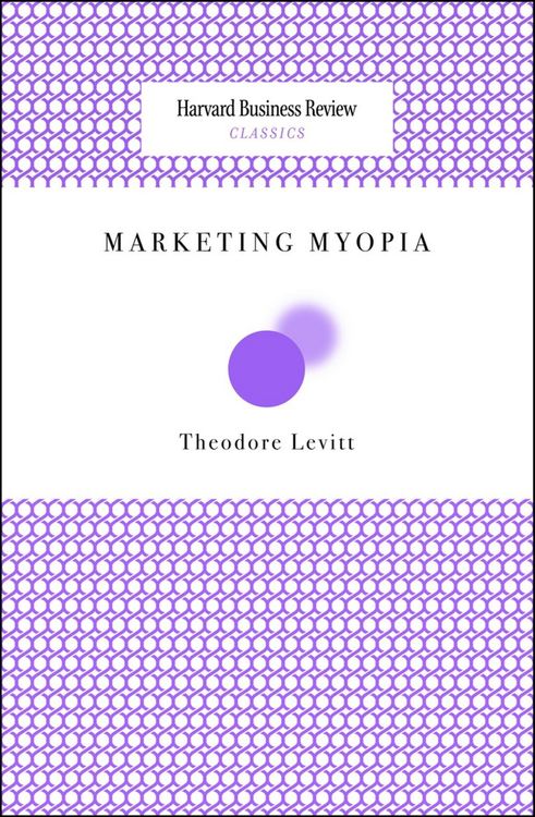 Produktbild: Marketing Myopia