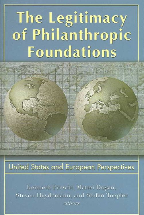 Produktbild: Legitimacy of Philanthropic Foundations