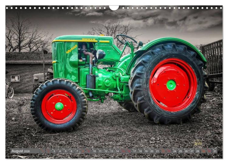 Produktbild: Traktoren - Oldtimer (Wandkalender 2026 DIN A3 quer), CALVENDO Monatskalender