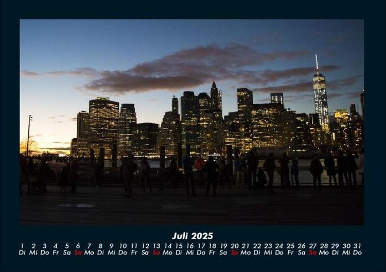 Produktbild: New York 2025 Fotokalender DIN A4