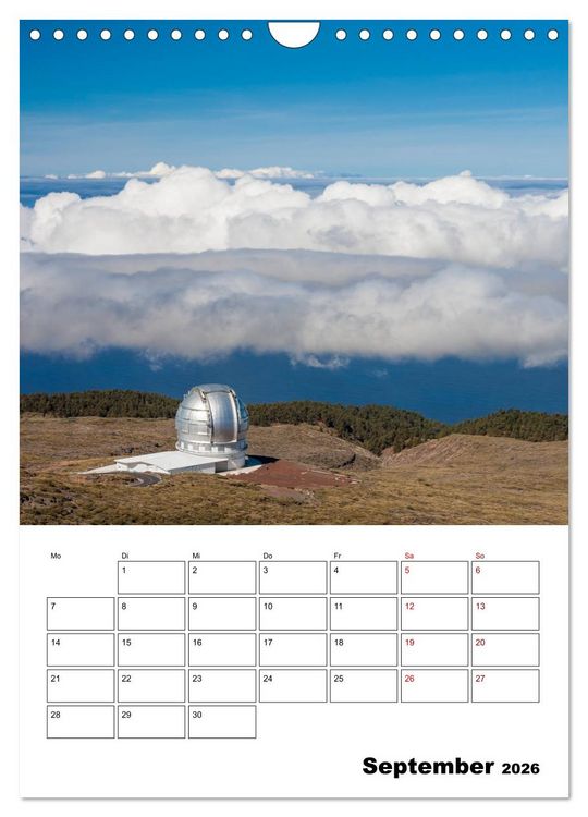 Produktbild: Wanderparadies La Palma (Wandkalender 2026 DIN A4 hoch), CALVENDO Monatskalender