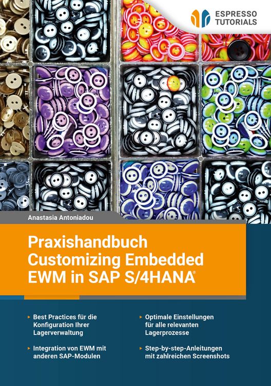 Produktbild: Praxishandbuch Customizing Embedded EWM in SAP S/4HANA