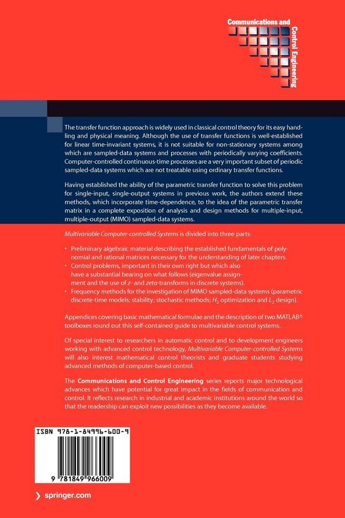Produktbild: Multivariable Computer-controlled Systems