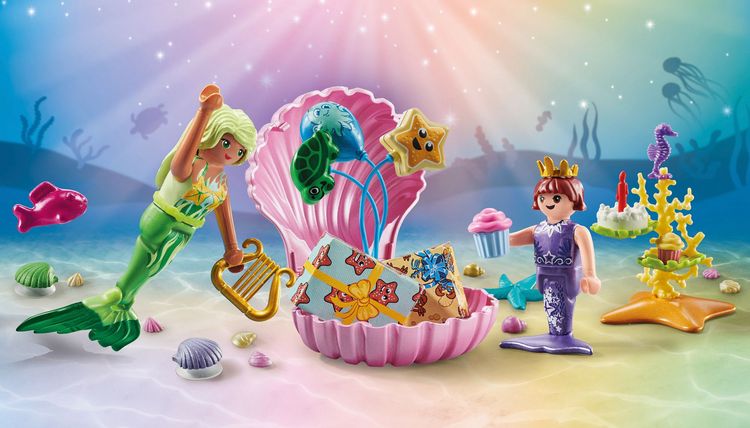 Produktbild: PLAYMOBIL 71446 Meerjungfrauen-Geburtstagsparty