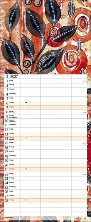 Produktbild: Aquarellplaner 2027