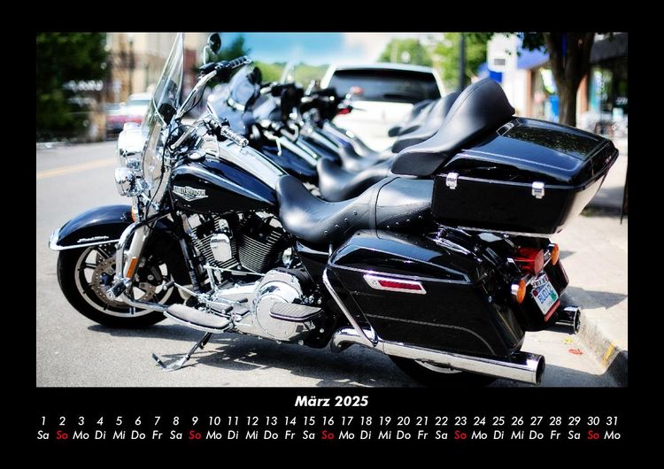 Produktbild: Motorr&auml;der 2025 Fotokalender DIN A3