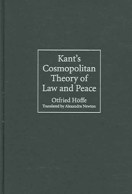 Produktbild: Kants Cosmopolitan Theory Of L