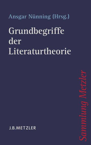 Produktbild: Grundbegriffe der Literaturtheorie