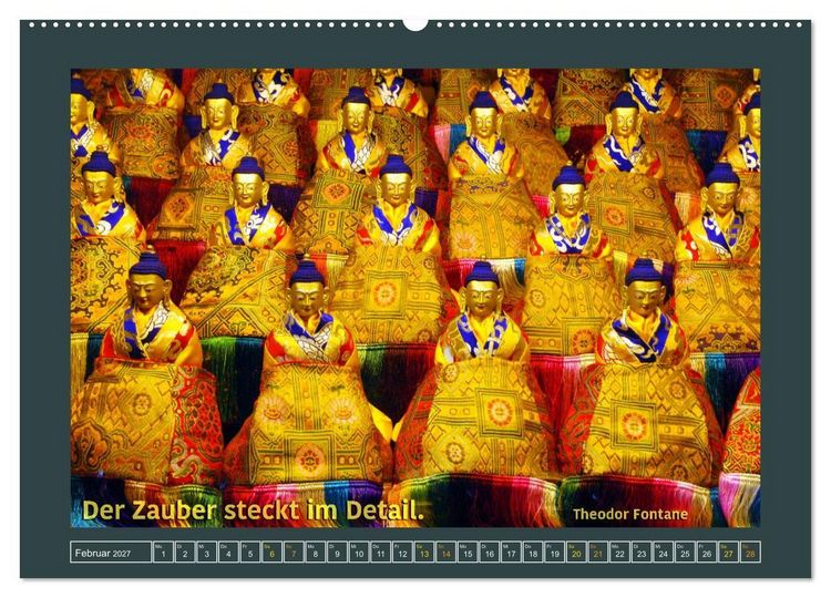 Produktbild: Tibet - Tibet - Tibet 2027 (Wandkalender 2027 DIN A2 quer), CALVENDO Monatskalender