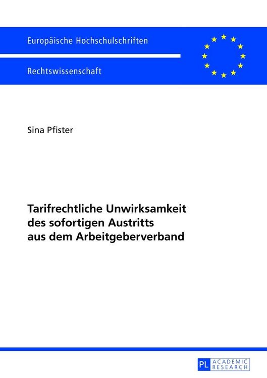 Produktbild: Tarifrechtliche Unwirksamkeit des sofortigen Austritts aus dem Arbeitgeberverband
