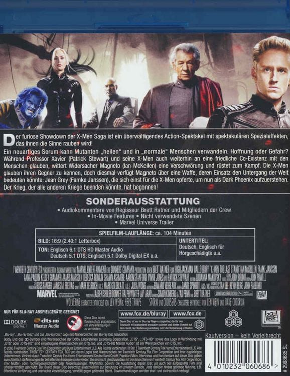 Produktbild: X-Men 3 - Der letzte Widerstand