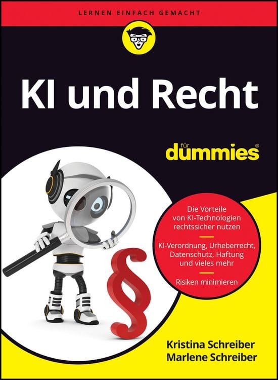 Produktbild: KI und Recht für Dummies
