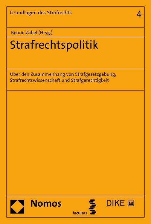 Produktbild: Strafrechtspolitik