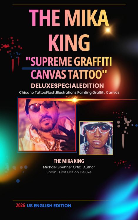 Produktbild: The Mika King - Supreme Graffiti Canvas Tattoo Deluxe Special Edition