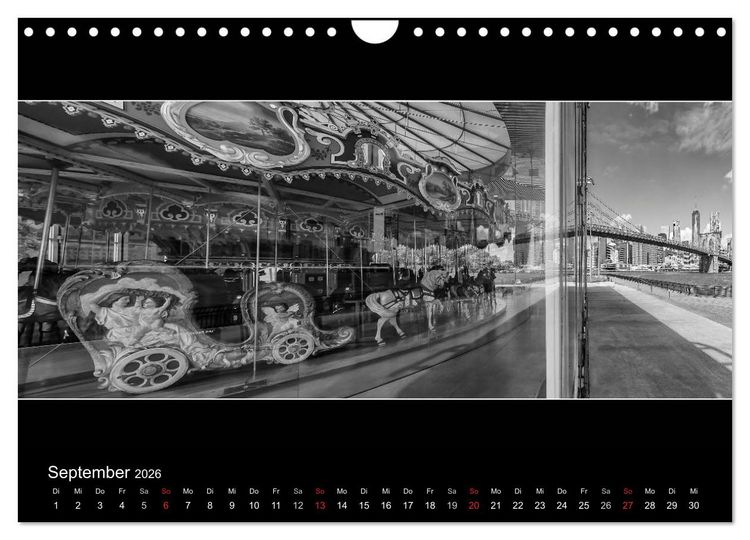 Produktbild: NEW YORK CITY H&ouml;hepunkte im Panoramaformat (Wandkalender 2026 DIN A4 quer), CALVENDO Monatskalender