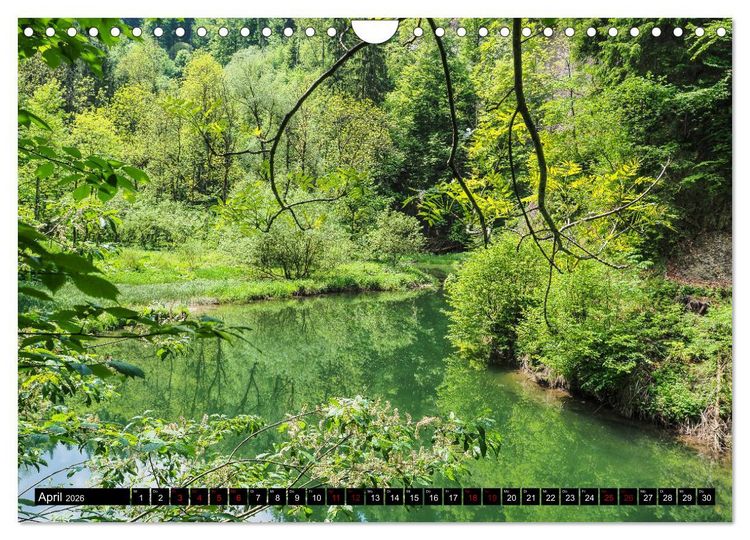 Produktbild: Ausflugsziele rund um Isny (Wandkalender 2026 DIN A4 quer), CALVENDO Monatskalender
