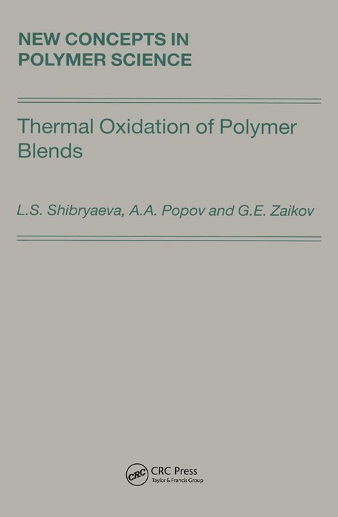 Produktbild: Thermal Oxidation of Polymer Blends