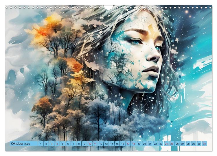 Produktbild: Wilde Ladys (Wandkalender 2026 DIN A3 quer), CALVENDO Monatskalender