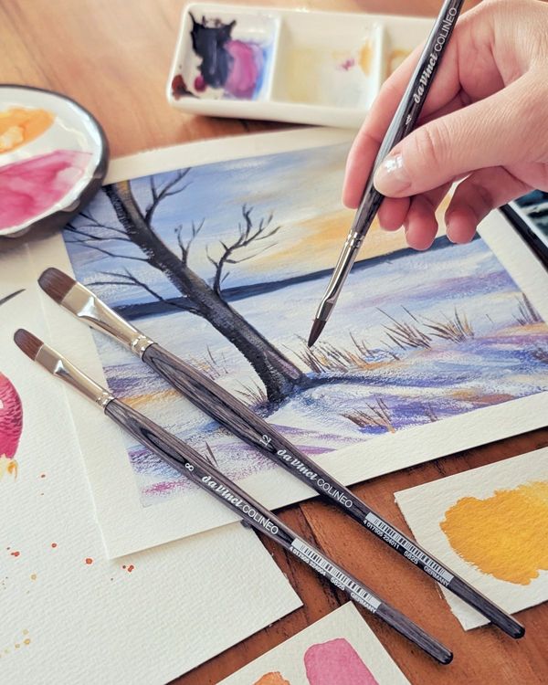 Produktbild: da Vinci Pinsel COLINEO Aquarellpinsel, Pinsel, Gr&ouml;&szlig;e 12