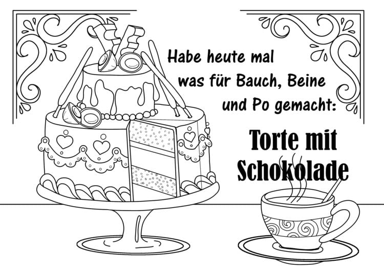 Produktbild: Malbuch f&uuml;r Erwachsene: Mal Dich schlank!