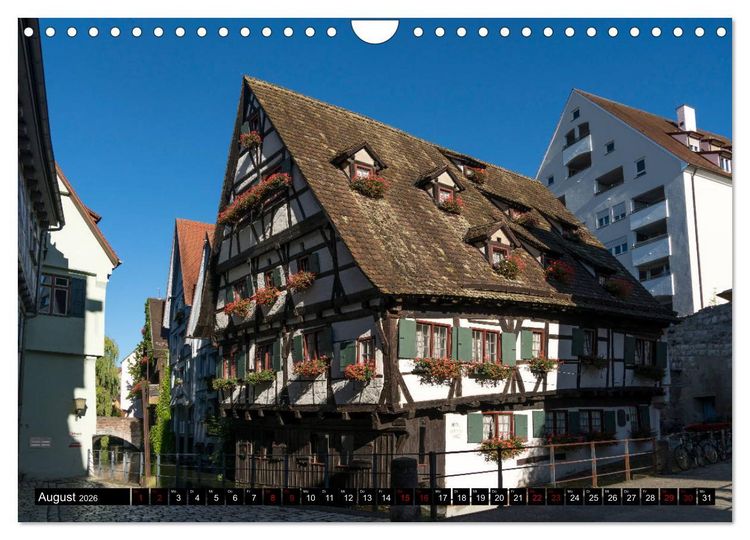 Produktbild: Ulm (Wandkalender 2026 DIN A4 quer), CALVENDO Monatskalender
