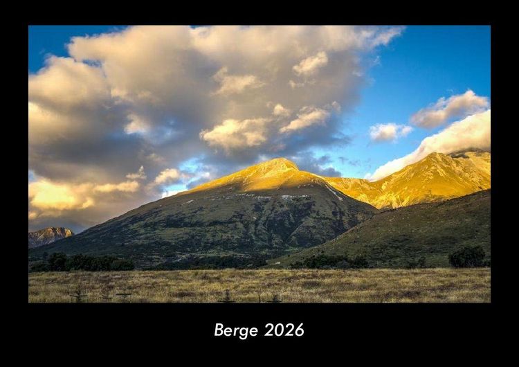 Produktbild: Berge 2026 Fotokalender DIN A3