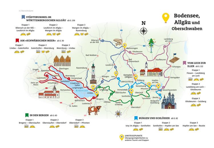 Produktbild: ADAC Roadtrips - Bodensee, Allg&auml;u und Oberschwaben