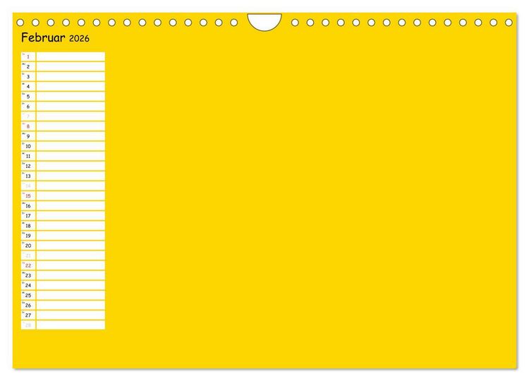Produktbild: Bunter Bastelkalender (Wandkalender 2026 DIN A4 quer), CALVENDO Monatskalender