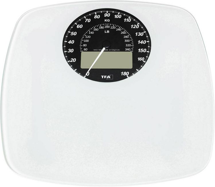 Produktbild: TFA Dostmann SWING Personenwaage 50.1003.02 digital W&auml;gebereich (max.)=180kg Wei&szlig;