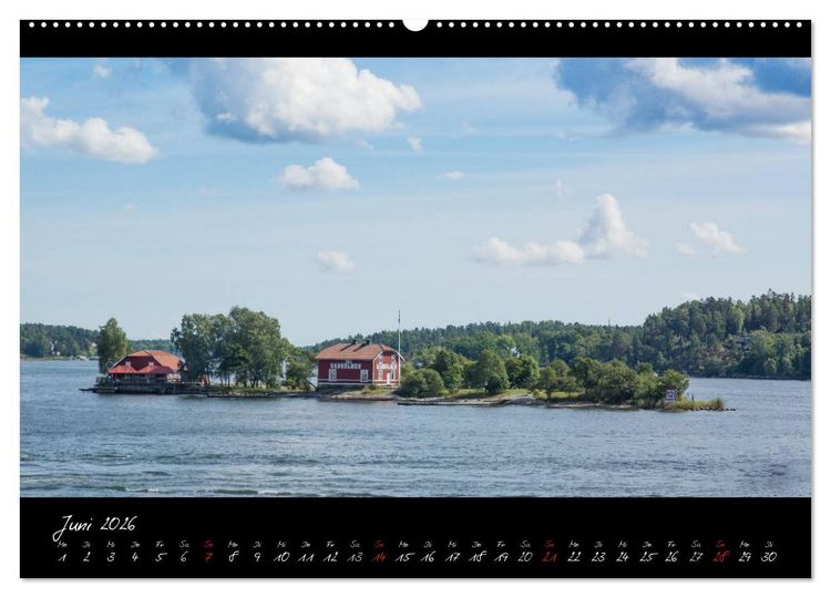 Produktbild: Stockholm und seine Sch&auml;ren (Wandkalender 2026 DIN A2 quer), CALVENDO Monatskalender