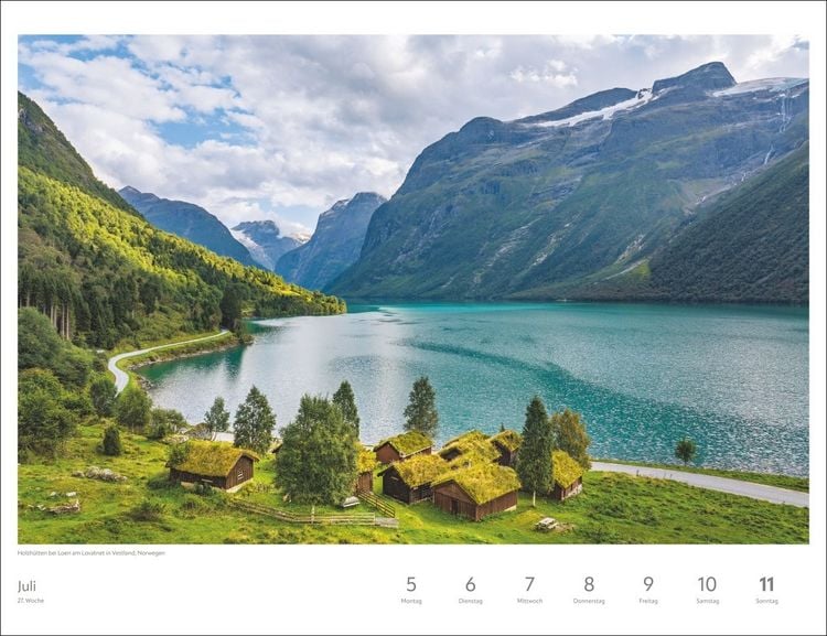 Produktbild: Zauber des Nordens Gro&szlig;er Wochenkalender 2027 - Jede Woche ein neues Bild