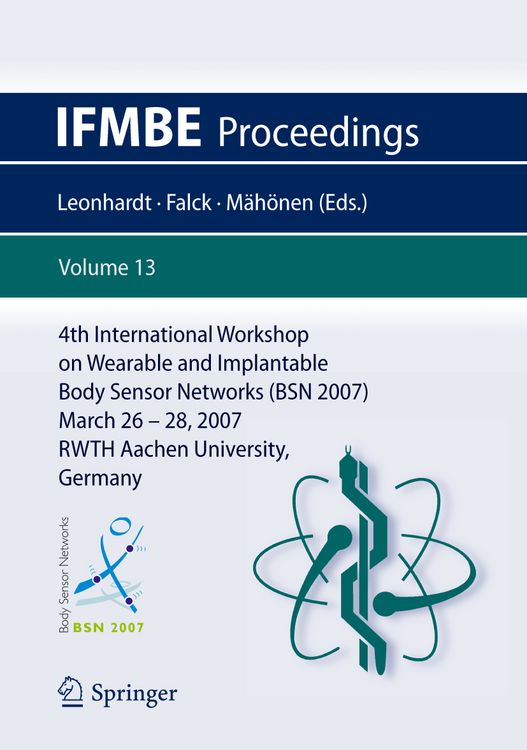 Produktbild: 4th International Workshop on Wearable and Implantable Body Sensor Networks (BSN 2007)