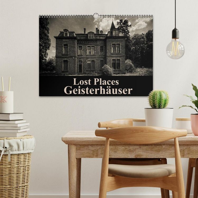 Produktbild: Lost Places Geisterh&auml;user (Wandkalender 2026 DIN A3 quer), CALVENDO Monatskalender
