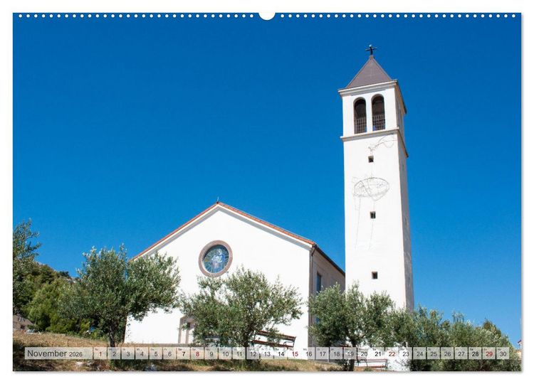 Produktbild: Kroatien - Zauberhaftes &Scaron;ibenik-Knin (hochwertiger Premium Wandkalender 2026 DIN A2 quer), Kunstdruck in Hochglanz