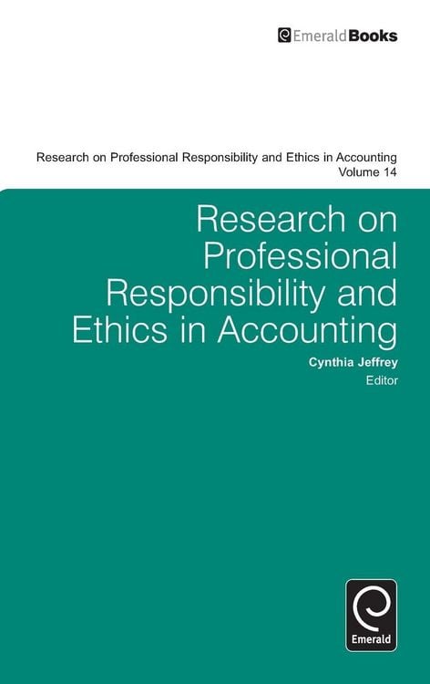 Produktbild: Research on Professional Responsibility and Ethics in Accounting